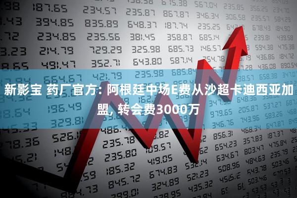 新影宝 药厂官方: 阿根廷中场E费从沙超卡迪西亚加盟, 转会费3000万