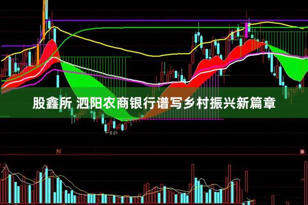 股鑫所 泗阳农商银行谱写乡村振兴新篇章